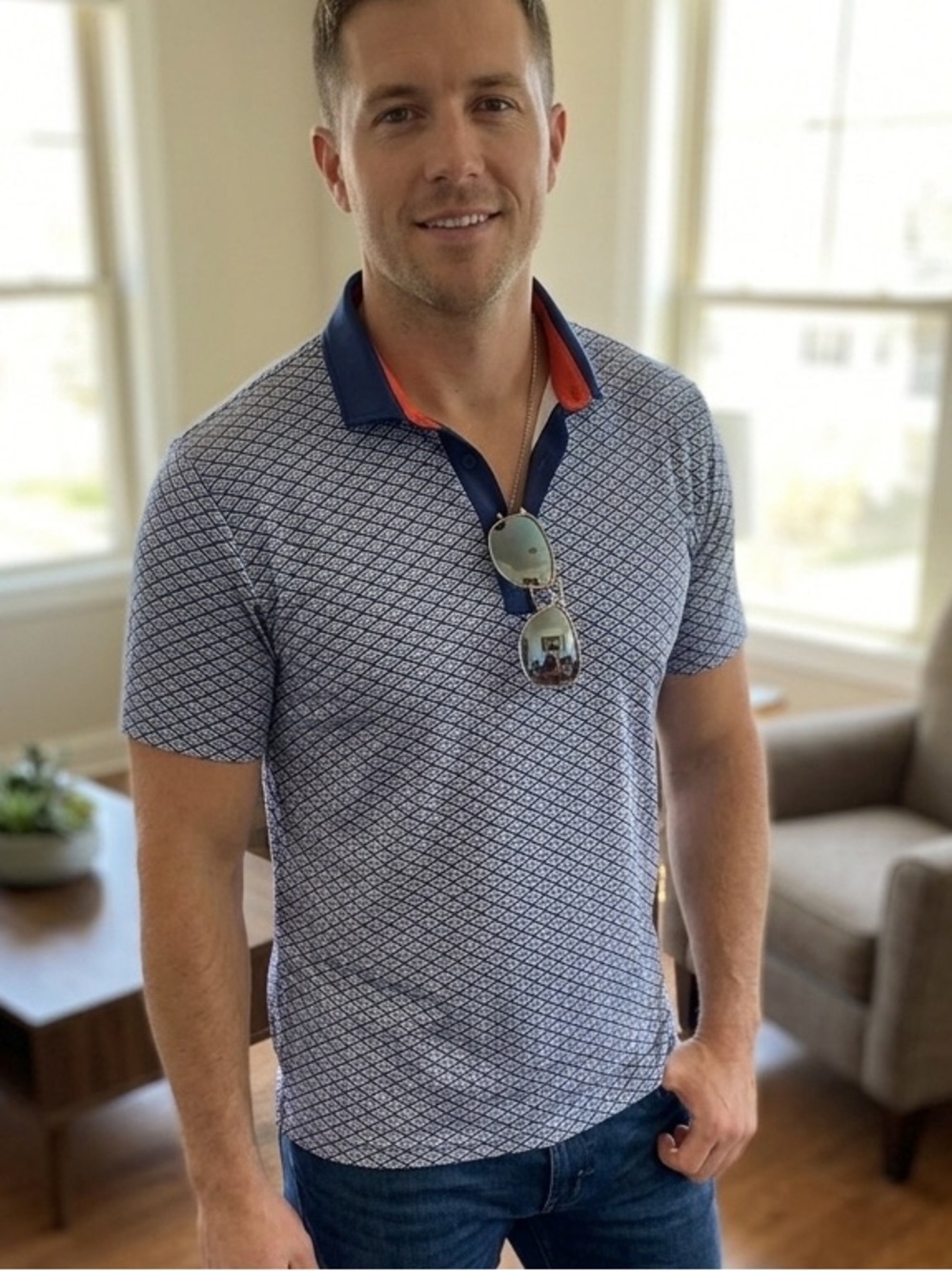 Redvanly Basalt Polo in Tuxedo